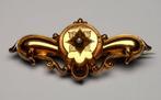 Zonder Minimumprijs - Broche Zilver, Goud gevuld Parel -, Sieraden, Tassen en Uiterlijk, Antieke sieraden