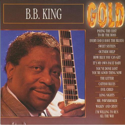 cd - B.B. King - Gold, Cd's en Dvd's, Cd's | Overige Cd's, Zo goed als nieuw, Verzenden