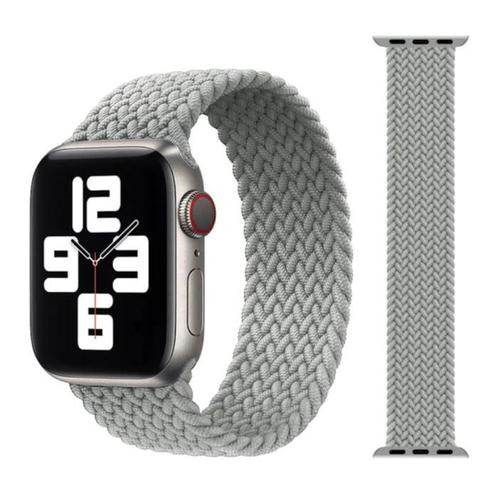 Gevlochten Nylon Bandje voor iWatch 38mm / 40mm  (Large) -, Sieraden, Tassen en Uiterlijk, Smartwatches, Nieuw, Verzenden
