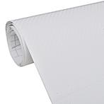 vidaXL Autofolie 3D 100x150 cm wit, Verzenden
