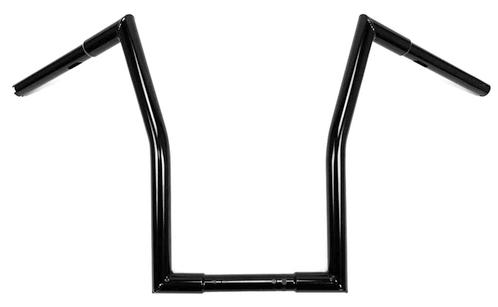 1 Inch Universeel Stuur Square Fat Ape Hanger 17 Inch Zwart, Motoren, Onderdelen | Harley-Davidson, Nieuw, Verzenden