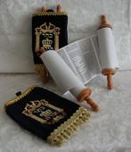 Torah rol klein, donkerblauw, Verzenden, Nieuw