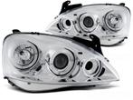 Koplampen Opel Corsa C Angel Eyes chroom, Ophalen of Verzenden, Nieuw