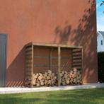 Haardhout Berging Columbus XL met Bitumen Dak 238 cm, Verzenden, Elzenhout