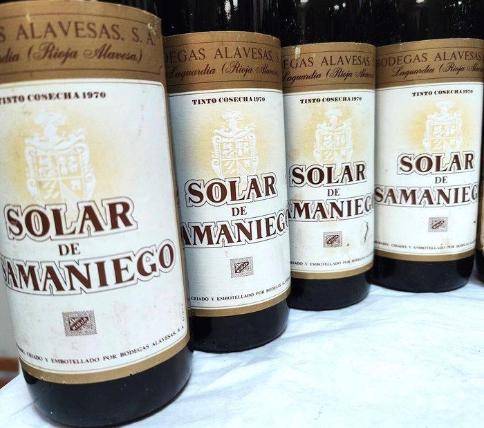 1970 Bodegas Alavesas, Solar de Samaniego - Rioja - 9, Verzamelen, Wijnen