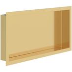 Inbouwnis - Leoni Prim - 30x60x7cm - Geborsteld Goud, Ophalen of Verzenden, Nieuw