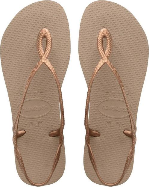 Havaianas - Maat 37/38 - Luna Dames Slippers - Rose, Kleding | Dames, Schoenen, Verzenden