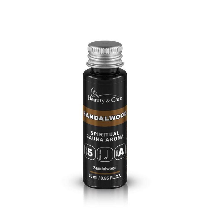 Beauty & Care Sandelhout sauna opgietmiddel 25 ml.  new, Sport en Fitness, Sauna, Fins of Traditioneel, Toebehoren, Nieuw, Ophalen of Verzenden