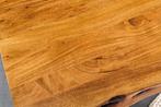 Massief houten eettafel MAMMUT 200 cm acaciahouten onderstel, Huis en Inrichting, Tafels | Eettafels, Ophalen of Verzenden, Nieuw