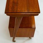 LP Kast | Vintage | Platenspeler | Teak |  3754, Ophalen of Verzenden, Zo goed als nieuw, Teakhout, Mid-Century
