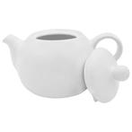 Bella Fiore Theepot Met Warmer 1L Inclusief 2 Mokken Wit -, Ophalen of Verzenden, Nieuw