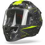 LS2 FF327 Challenger Carbon Fold Glans Hi-Vis Geel, Integraalhelm, S, Nieuw met kaartje, Overige merken