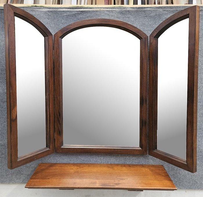 Spiegel - Hout, Antiek en Kunst, Curiosa en Brocante