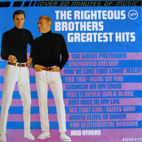 cd - The Righteous Brothers - Greatest Hits, Cd's en Dvd's, Cd's | Overige Cd's, Zo goed als nieuw, Verzenden