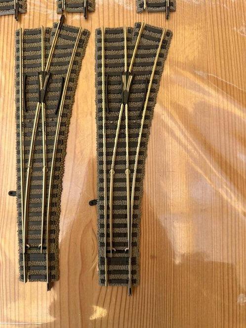 Fleischmann H0 - 6140 R - Modeltreinsporen (5) - 5x, Hobby en Vrije tijd, Modeltreinen | H0