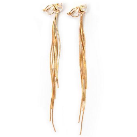 Firetti Paar oorclips Meerrijig met glassteen, Sieraden, Tassen en Uiterlijk, Oorbellen, Nieuw, Verzenden