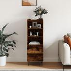 vidaXL buffetkast 40x36x110 cm bewerkt hout gerookt eiken, Huis en Inrichting, Kasten | Buffetkasten, Minder dan 50 cm, Verzenden