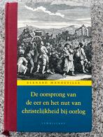 De oorsprong van de eer en het nut van christelijkheid, Boeken, Verzenden, Nieuw, Overige onderwerpen, Bernard Mandeville