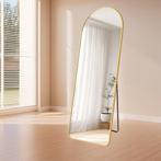 LoXa Passpiegel Luxora Goud – 160x60 cm – Staand of Hangend, Huis en Inrichting, Verzenden, Nieuw