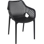 (MDK-105060) Siesta Air XL topdesign buitenstoel, zwart, Huis en Inrichting, Stoelen, Ophalen of Verzenden, Nieuw, Zwart