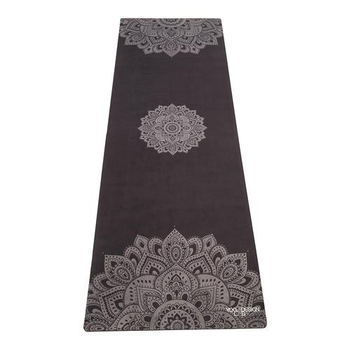 Travel yogamat 1,5 mm mandala black - Yoga Design Lab, Sport en Fitness, Overige Sport en Fitness, Nieuw, Verzenden