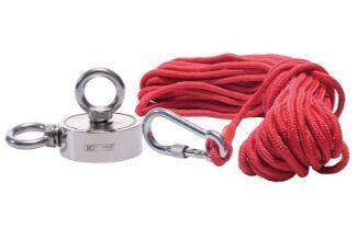 Vismagneet 170kg inclusief 20mtr touw, Doe-het-zelf en Verbouw, Overige Doe-het-zelf en Verbouw, Nieuw, Verzenden