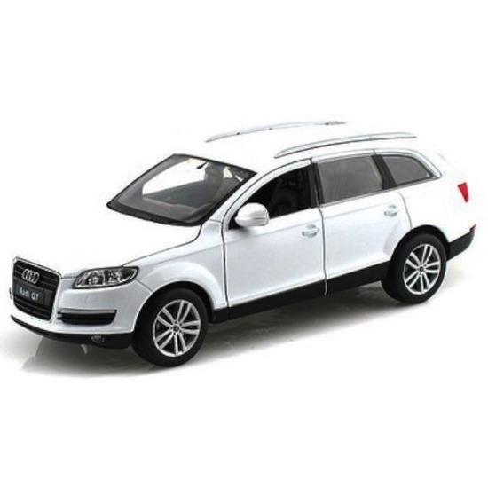 Modelauto Audi Q7 wit 2011 1:43 - Modelauto, Hobby en Vrije tijd, Modelauto's | Overige schalen, Ophalen of Verzenden