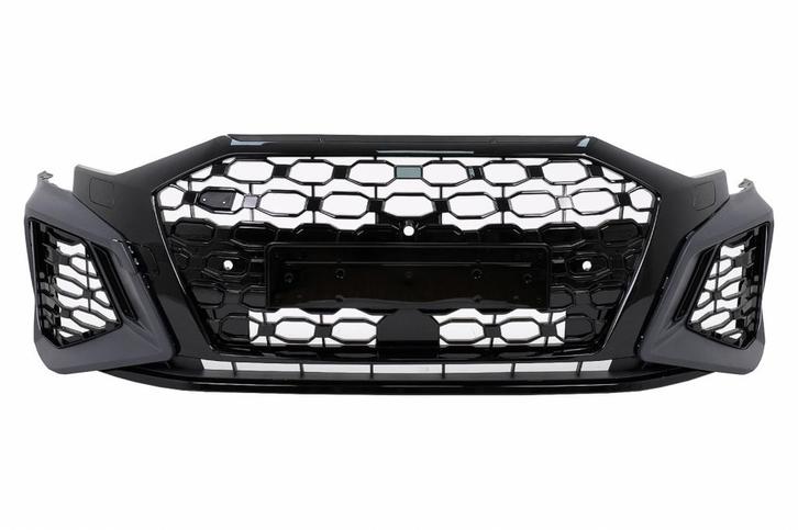 Voorbumper Audi A3 8Y RS Look Gloss Black, Auto-onderdelen, Carrosserie en Plaatwerk, Ophalen of Verzenden