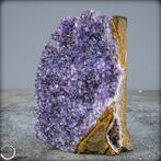 Natuurlijke Paarse Amethist Druzen, Uruguay- 834.09 g, Verzamelen, Mineralen en Fossielen