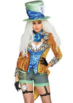 Mad Hatter Outfit Crazy Dames, Kleding | Dames, Carnavalskleding en Feestkleding, Ophalen of Verzenden, Nieuw