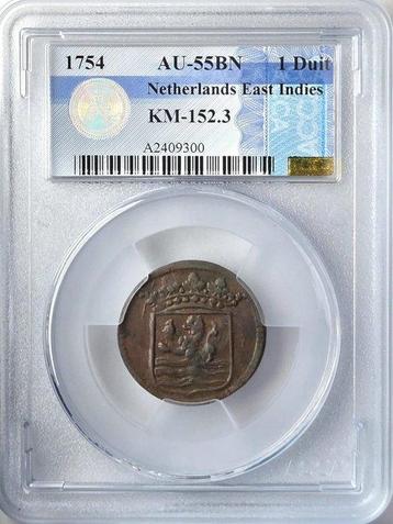 Nederlands-Indië. VOC. Duit 1754, Zeeland (Zonder beschikbaar voor biedingen
