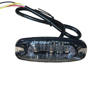 LED Flitslamp 12-24V 3 LEDS 3W Emc Oranje IP67 beschikbaar voor biedingen