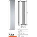 Designradiator Aika 1800 x 300 mm Wit structuur, Ophalen of Verzenden, Nieuw, Overige typen