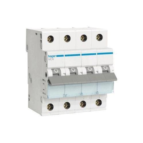 Hager Installatieautomaat 25A 3P+N C-kar MCN625E, Doe-het-zelf en Verbouw, Elektra en Kabels, Nieuw, Ophalen of Verzenden