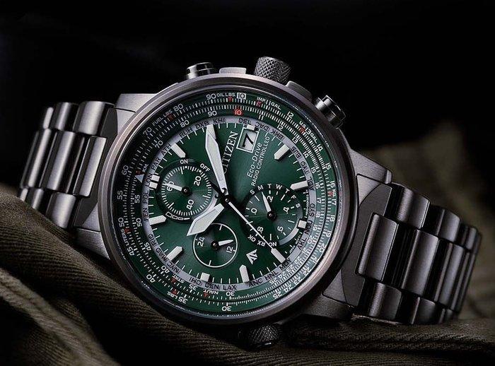 Citizen - Collezione Promaster SKY Crono Pilot Acciaio, Sieraden, Tassen en Uiterlijk, Horloges | Heren