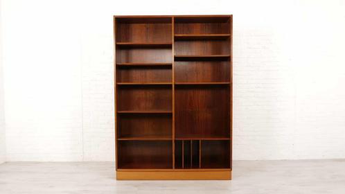Vintage boekenkast | Palissander | Hundevad and Co, Huis en Inrichting, Kasten | Wandmeubels, Ophalen of Verzenden