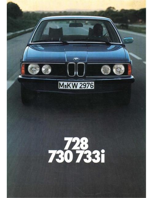 1977 BMW 7 SERIE BROCHURE NEDERLANDS, Boeken, Auto's | Folders en Tijdschriften, BMW