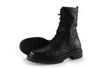 Manfield Veterboots in maat 39 Zwart | 15% korting, Kleding | Dames, Schoenen, Verzenden, Zwart, Overige typen, Zo goed als nieuw