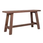 Barcelona Teak Bank - Bank in teak 90x25xh45 cm, Huis en Inrichting, Verzenden, Nieuw