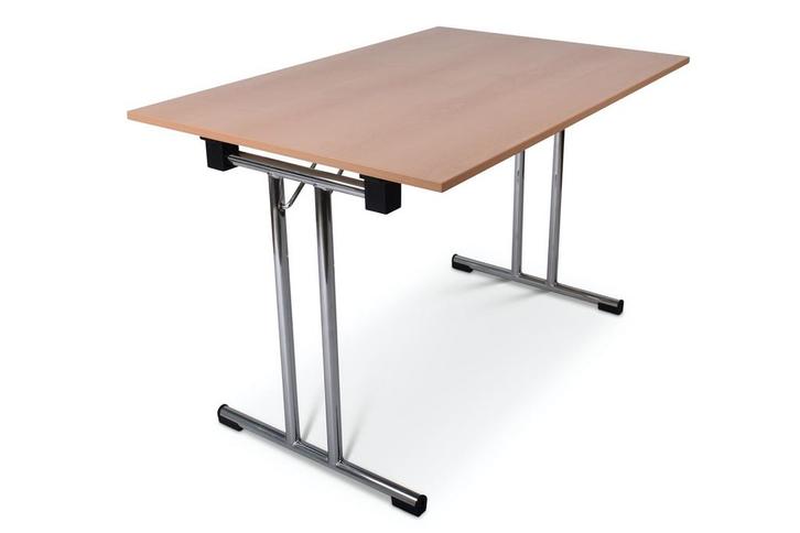 Inklapbare tafel recht | 120x80 | T-frame, Huis en Inrichting, Tafels | Bijzettafels, Nieuw, Kunststof, Ophalen of Verzenden