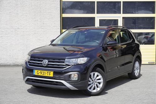 Zakelijke Lease |  Volkswagen T-Cross 1.0 TSI Life BJ2019 Lm, Auto's, Volkswagen, Dealer onderhouden, Lease, Zwart, Handgeschakeld