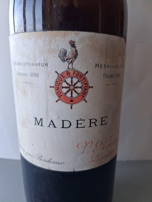 V. Roucaud Madère (NV 1900) - Madeira - 1 Fles (0,75 liter), Verzamelen, Wijnen