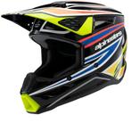 Alpinestars S-M3 Youth Wurx Zwart Geel Fluo Blauw Rood, Motoren, Verzenden, Nieuw met kaartje, Offroadhelm, Overige merken