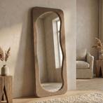 *WOONWINKEL* Gestoffeerde Spiegel Lichtbruin Teddy Organisch, Huis en Inrichting, Woonaccessoires | Spiegels, Verzenden, Nieuw