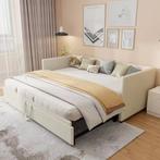 Pull-out Sofa Bed met Slatted Frame – 90/180 x 200 cm, Velve, Verzenden, Nieuw