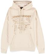 Difuzed League of Legends Map of Runeterra Hoodie-Maat XL, Ophalen of Verzenden, Nieuw