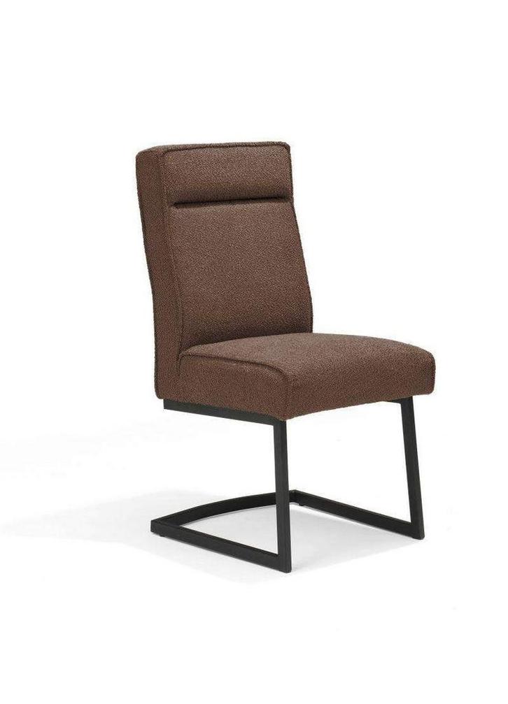 Eetkamerstoel Jones - eetkamerstoelen - Bruin, Huis en Inrichting, Stoelen, Bruin, Nieuw, Stof