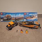 Lego Set - 60085 - City - Powerboat Transporter, Kinderen en Baby's, Speelgoed | Duplo en Lego, Nieuw