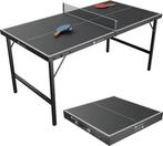 2dekans | Juskys – Flexi Mini Tafeltennisplaat – 152 x 71 x, Sport en Fitness, Tafeltennis, Ophalen of Verzenden, Zo goed als nieuw