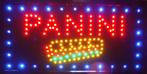 Panini broodjes LED bord lamp verlichting lichtbak reclamebo, Nieuw, Verzenden
